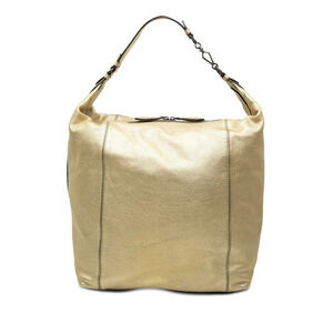 Bottega Veneta Hobo Bag Gold Leather Bottega Veneta